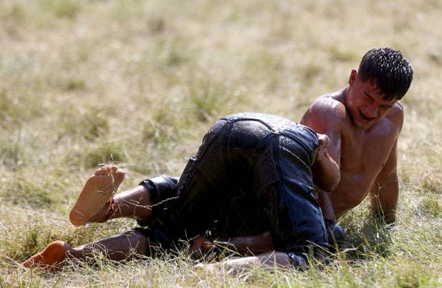 Wrestling, Traditional Oil Wrestling in Kirkpinar