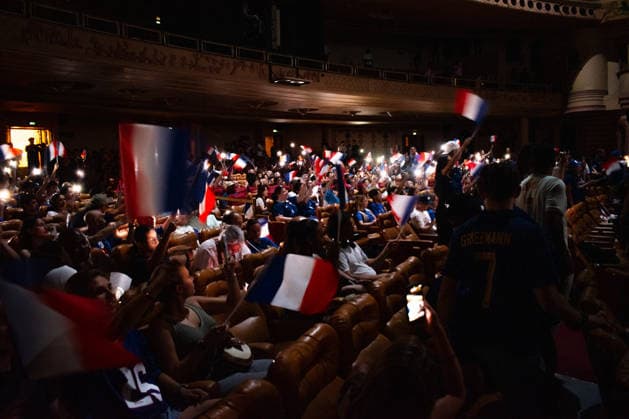 Football, 2026 FIFA World Cup, Paraguay v France, fans, public viewing in Paris