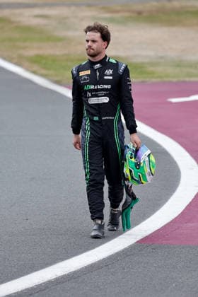 AUTO - FORMULA 3 2026 - SILVERSTONE BARRICHELLO Fernando (bra), AIX Racing, Dallara F3 2025, portrait Celebration podium during the 5th round of the 2026 FIA Formula 3 Championship from July 3 to 5, 2026 on the Silverstone Circuit, in Silverstone, United Kingdom - SilverstoneUnited Kingdom  Copyright: xPauloxMariax