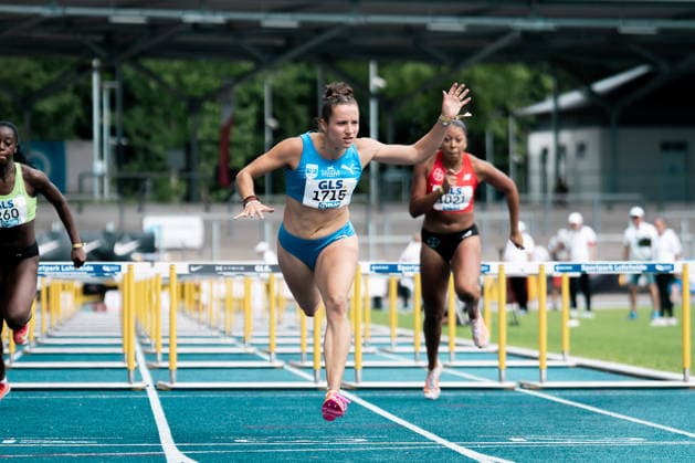 Schneider Rosina (TV Sulz, 1715, 100m Huerden Frauen), GER, Leichtathletik, Athletics, Deutsche Meisterschaften U18 U23, Wattenscheid, 04.07.2026, GER, Leichtathletik, Athletics, Deutsche Meisterschaften U18 U23, Wattenscheid, 04.07.2026 Wattenscheid *** Rosina Schneider, TV Sulz, 1715, Women s 100m Hurdles, GER, Track and Field, Athletics, German U18 and U23 Championships, Wattenscheid, July 4, 2026, GER, Track and Field, Athletics, German U18 and U23 Championships, Wattenscheid, July 4, 2026, Wattenscheid Copyright: xStefanxMayerx EP_SMR