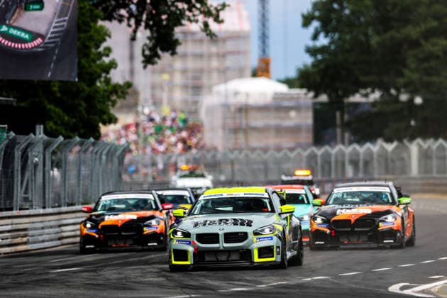 BMW M2 Cup, 3. + 4. Rennen Norisring 2026 2 BMW M2 Racing, Hofor Racing by Bonk Motorsport: Michael Schrey - picture by Gruppe C Photography Nürnberg Norisring Bayern Deutschland Copyright: xGruppexCxPhotographyx