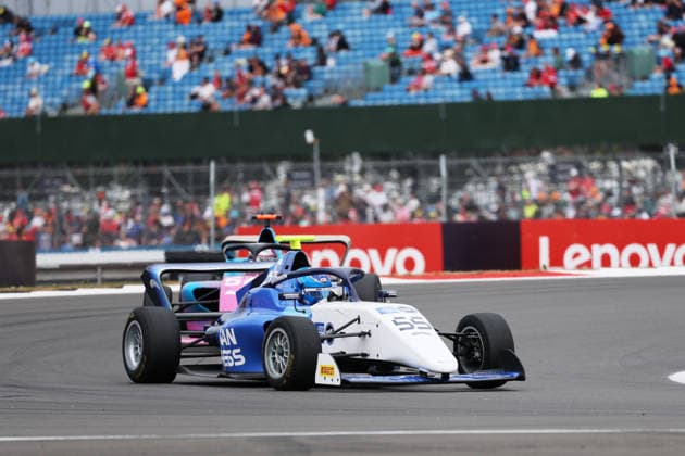 AUTO - F1 ACADEMY 2026 - SILVERSTONE 55 DOBSON Ava (usa), Hitech supported by American Express, Tatuus F4-T421, action during the 3rd round of the 2026 F1 Academy from July 3 to 5, 2026 on the Silverstone Circuit, in Silverstone, United Kingdom - SilverstoneUnited Kingdom  Copyright: xEricxAlonsox