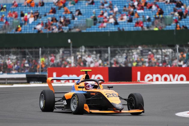 AUTO - F1 ACADEMY 2026 - SILVERSTONE 28 STEVENS Ella (gbr), Rodin Motorsport supported by McLaren Oxagon, Tatuus F4-T421, action during the 3rd round of the 2026 F1 Academy from July 3 to 5, 2026 on the Silverstone Circuit, in Silverstone, United Kingdom - SilverstoneUnited Kingdom  Copyright: xEricxAlonsox