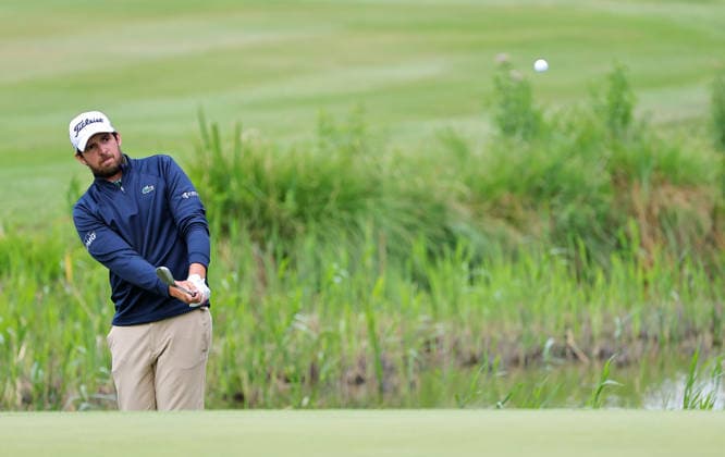 GOLF - BMW International Open 2026 MUNICH,GERMANY,05.JUL.26 - GOLF - DP World Tour, BMW International Open, GC Eichenried. Image shows Manuel Elvira (ESP).  GEPAxpictures xThomasxBachun