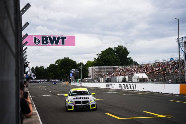 BMW M2 Cup, 3. + 4. Rennen Norisring 2026 2 BMW M2 Racing, Hofor Racing by Bonk Motorsport: Michael Schrey - picture by Gruppe C Photography Nürnberg Norisring Bayern Germany Copyright: xGruppexCxPhotographyx