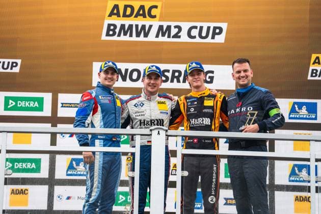BMW M2 Cup, 3. + 4. Rennen Norisring 2026 8 BMW M2 Racing, MK Motorsport: Mika König, 2 BMW M2 Racing, Hofor Racing by Bonk Motorsport: Michael Schrey - picture by Gruppe C Photography Nürnberg Norisring Bayern Germany Copyright: xGruppexCxPhotographyx