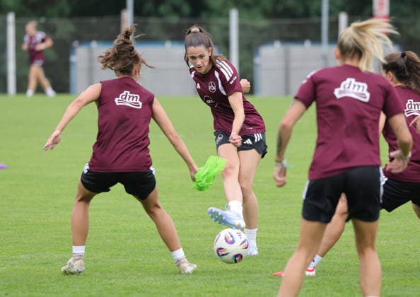 05.07.2026 - Fussball - 1. Frauen - Fussball - Bundesliga - Saison 2026 2027 - 1. FC Nürnberg Nuernberg FCN ( Club ) - Training Trainingsauftakt Saisonauftakt - Sportfoto Zink DaMa - xdaxma - Marie Bleil (17, 1. FC Nürnberg FCN ) *** July 5, 2026 Soccer Women s Soccer Bundesliga 2026–2027 Season 1. FC Nürnberg Nuremberg FCN Club Training Start of Training Start of Season Sports Photo Zink DaMa xdaxma Marie Bleil, 17, 1. FC Nürnberg FCN