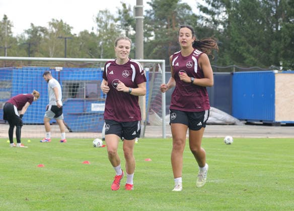 05.07.2026 - Fussball - 1. Frauen - Fussball - Bundesliga - Saison 2026 2027 - 1. FC Nürnberg Nuernberg FCN ( Club ) - Training Trainingsauftakt Saisonauftakt - Sportfoto Zink DaMa - xdaxma - Nastassja Lein (24, 1. FC Nürnberg FCN ) Selma Licina (7, 1. FC Nürnberg FCN ) *** July 5, 2026 Soccer Women s Soccer Bundesliga 2026–2027 Season 1 FC Nuremberg FCN Club Training Start of Training Start of Season Sports Photo Zink DaMa xdaxma Nastassja Lein 24, 1 FC Nuremberg FCN Selma Licina 7, 1 FC Nuremberg FCN