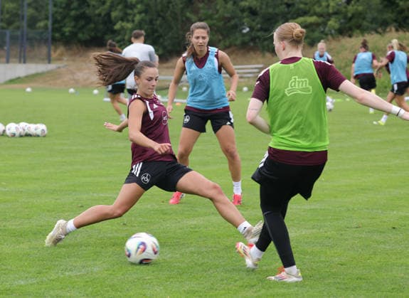 Football, Women, 2nd Bundesliga, 1. FC Nürnberg, start of pre-season training