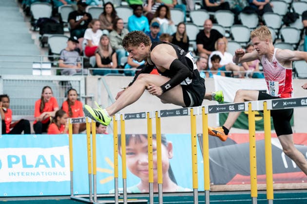 Betz Bruno (LAZ Ludwigsburg, 1630, 110m Huerden Maenner), GER, Leichtathletik, Athletics, Deutsche Meisterschaften U18 U23, Wattenscheid, 04.07.2026, GER, Leichtathletik, Athletics, Deutsche Meisterschaften U18 U23, Wattenscheid, 04.07.2026 Wattenscheid *** Betz Bruno LAZ Ludwigsburg, 1630, Men s 110m Hurdles, GER, Track and Field, Athletics, German U18 and U23 Championships, Wattenscheid, July 4, 2026, GER, Track and Field, Athletics, German U18 and U23 Championships, Wattenscheid, July 4, 2026, Wattenscheid Copyright: xStefanxMayerx EP_SMR