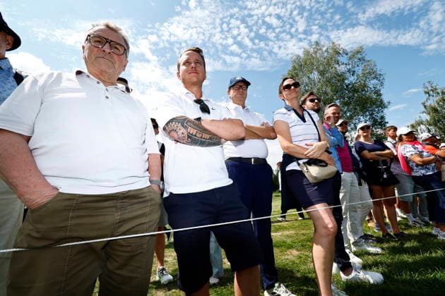 BMW International Open golf tournament Spectators attend the final round of the BMW International Open golf tournament in Munich, Germany, 05 July 2026. MUNICH Germany  Copyright: xANNAxSZILAGYIx