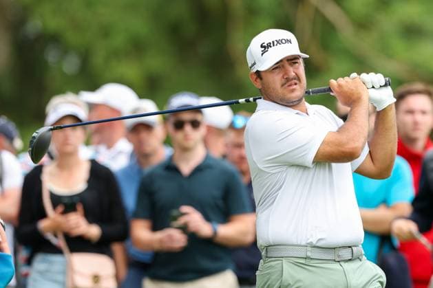 Hennie Du Plessis (RSA) am Abschlag,Tee 13, 37. BMW International Open 2026, Golf, DP World Tour, Herren, Finale, 05.07.2026 Eichenried Bayern Deutschland *** Hennie Du Plessis (RSA) teeing off at Tee 13, 37th BMW International Open 2026, Golf, DP World Tour, Men s, Final, July 5, 2026, Eichenried, Bavaria, Germany Copyright: xkolbert-press ChristianxKolbertx