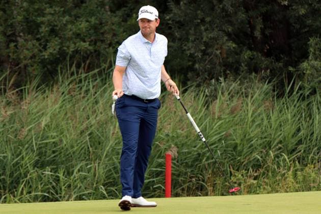 EICHENRIED, GERMANY - JULY 05: WIESBERGER, Bernd (AUT) thanks to fans at the Final Round of the BMW International Open, Eichenried, Germany, DP World Tour, Final Round on July 5, 2026 in Eichenried, Germany, BMW International Open, Eichenried, Germany, 05.07.2026 Bavaria Germany Copyright: xPhotographer:xNilsxKoepkex