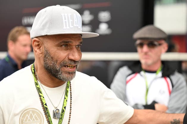 RECORD DATE NOT STATED 5th July 2026; Silverstone Circuit, Northamptonshire, England; FIA Formula 1 2026 British F1 Grand Prix; Race Day; Goldie in the paddock SimonxWest