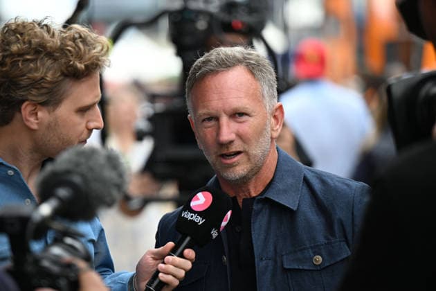 RECORD DATE NOT STATED 5th July 2026; Silverstone Circuit, Northamptonshire, England; FIA Formula 1 2026 British F1 Grand Prix; Race Day; Christian Horner in the paddock SimonxWest