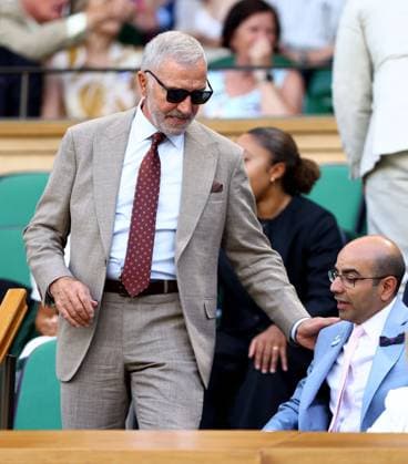 Graeme Souness in the Royal Box on Centre Court Wimbledon Tennis Championships, Day 7, The All England Lawn Tennis and Croquet Club, London, UK - 05 Jul 2026London The All England Lawn Tennis and United Kingdom  Copyright: xKieranxMcManus Shutterstockx 16976813c