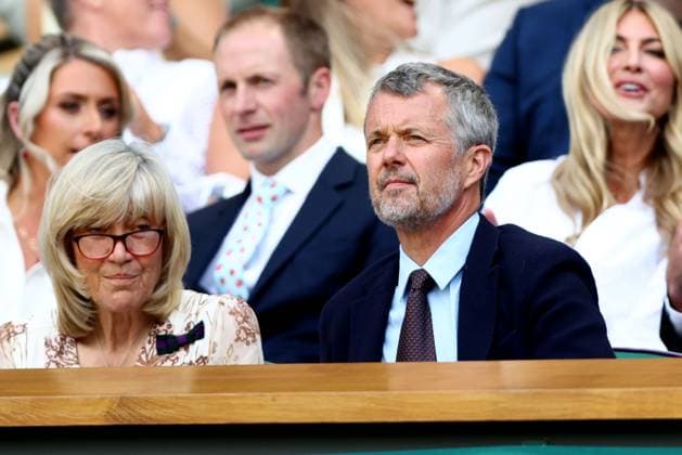King Frederik X of Denmark in the Royal Box on Centre Court Wimbledon Tennis Championships, Day 7, The All England Lawn Tennis and Croquet Club, London, UK - 05 Jul 2026London The All England Lawn Tennis and United Kingdom  Copyright: xKieranxMcManus Shutterstockx 16976813f
