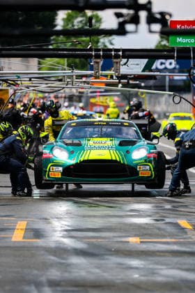 DTM, 7. + 8. Rennen Norisring 2026 7 Aston Martin Vantage AMR GT3 EVO, Comtoyou Racing: Nicki Thiim - picture by Gruppe C Photography Nürnberg Norisring Bayern Germany Copyright: xGruppexCxPhotographyx