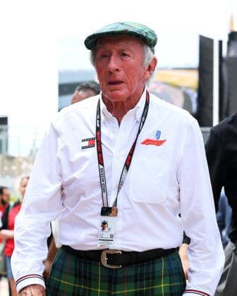 F1 Grand Prix of Great Britain Sir Jackie Stewart in the paddock during the F1 Grand Prix of Great Britain at Silverstone Circuit on July 5, 2026, in Northampton, England. Northampton Silverstone Circuit Northampton England 0461_RL_GPGBF12K26_DSC_3544 Copyright: xRicardoxLarreinax