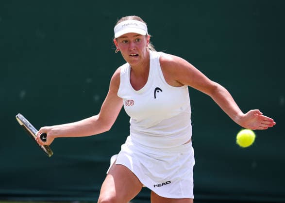 Anna Pircher (AUT), Maedchen Einzel, Girls Singles Tennis - Wimbledon 2026 - Grand Slam ITF ATP, Tennis Herren WTA, Tennis Damen - AELTC - London - - Great Britain - 5 July 2026. *** Anna Pircher (AUT), Girls Singles, Wimbledon 2026 Grand Slam, ITF, ATP, WTA, AELTC, London, Great Britain, July 5, 2026 Copyright: xJuergenxHasenkopfx