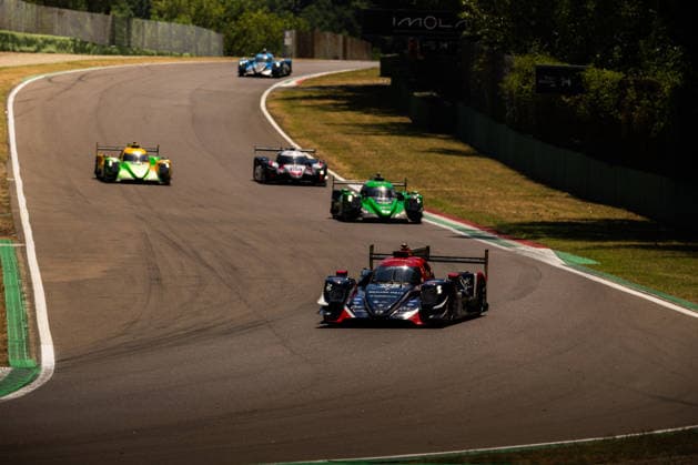 IPA86403390 - United Autosports, Griffin Peebles (AUS), Gregoire Saucy (SUI), Benjamin Hanley (GBR) – ELMS 4 Hours of Imola 2026. Autodromo Enzo e Dino Ferrari in Imola, Italy, on July 5, 2026.  Copyright: xRiccardoxSpadettoxDexPaulis IPAxSportx xx 86403390