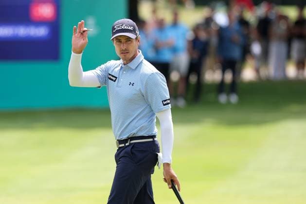 Winner der 37. BMW International Open, Michael Hollick (RSA), 37. BMW International Open 2026, Golf, DP World Tour, Herren, Finale, 05.07.2026 Eichenried Bayern Deutschland *** Winner of the 37th BMW International Open, Michael Hollick (RSA), 37th BMW International Open 2026, Golf, DP World Tour, Men s, Final, July 5, 2026, Eichenried, Bavaria, Germany Copyright: xkolbert-press ChristianxKolbertx