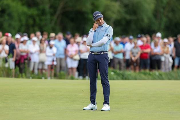 Winner der 37. BMW International Open, Michael Hollick (RSA), 37. BMW International Open 2026, Golf, DP World Tour, Herren, Finale, 05.07.2026 Eichenried Bayern Deutschland *** Winner of the 37th BMW International Open, Michael Hollick (RSA), 37th BMW International Open 2026, Golf, DP World Tour, Men s, Final, July 5, 2026, Eichenried, Bavaria, Germany Copyright: xkolbert-press ChristianxKolbertx