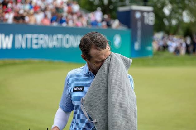 Winner der 37. BMW International Open, Michael Hollick (RSA), 37. BMW International Open 2026, Golf, DP World Tour, Herren, Finale, 05.07.2026 Eichenried Bayern Deutschland *** Winner of the 37th BMW International Open, Michael Hollick (RSA), 37th BMW International Open 2026, Golf, DP World Tour, Men s, Final, July 5, 2026, Eichenried, Bavaria, Germany Copyright: xkolbert-press ChristianxKolbertx
