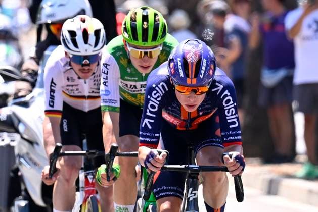 Tour de France 2026 Stage 2 BARCELONA, SPAIN - JULY 05 : Van Den Broek Frank (NED) of Team Picnic PostNL leading the escape pack during stage 2 of the 113rd edition of Tour de France an UCI World Tour 2.UWT cycling road race stage for Men Elite of 182 km with start in Tarragona and finish in Barcelona on July 5, 2026 in Barcelona, Spain, 05 07 2026 ( Motordriver Kurt Vandenborre - Barcelona Spain  Copyright: xTomasxSiskx