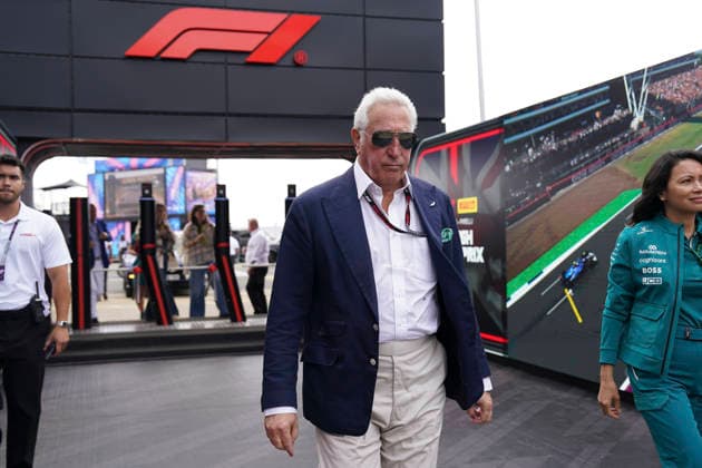 FORMULA ONE BRITISH GRAND PRIX 2026 Lawrence Stroll (Aston Martin, Owner and Executive Chairman) arriving for Race Day during the Formula 1 Pirelli British Grand Prix 2026, 9th round of the 2026 Formula 1 World Championship, WM, Weltmeisterschaft from 3rd - 5th July, 2026 at the Silverstone Circuit, Silverstone, England. Credit: Robbie Hoad Every Second Media Editorial use only. All images are copyright Every Second Media Limited. No images may be reproduced without prior permission. Copyright: xIMAGO EveryxSecondxMediax ESM-2060-0707 RobbiexHoadx xEveryxSecondxMediax