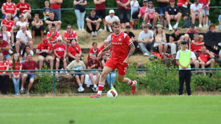 05.07.2026, xrekx, Fussball Testspiel, TSG Kaiserslautern - 1.FC Kaiserslautern v.l. Paul Joly (1.FC Kaiserslautern) (DFL DFB REGULATIONS PROHIBIT ANY USE OF PHOTOGRAPHS as IMAGE SEQUENCES and or QUASI-VIDEO) Kaiserslautern *** July 5, 2026, xrekx, Soccer Friendly Match, TSG Kaiserslautern 1 FC Kaiserslautern v l Paul Joly 1 FC Kaiserslautern DFL DFB REGULATIONS PROHIBIT ANY USE OF PHOTOGRAPHS as IMAGE SEQUENCES and or QUASI-VIDEO Kaiserslautern