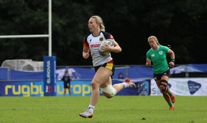 Rugby, Sevens, World Cup, Women, Germany v Ireland