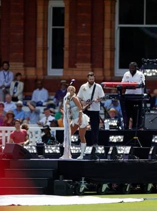 Rita Ora performs before the game Australia v England, Cricket, ICC T20 Womens World Cup Final, Lord s Cricket Ground, London, UK - 05 Jul 2026London Lord s Cricket Ground United Kingdom  Copyright: xMattxImpey Shutterstockx 16978235b