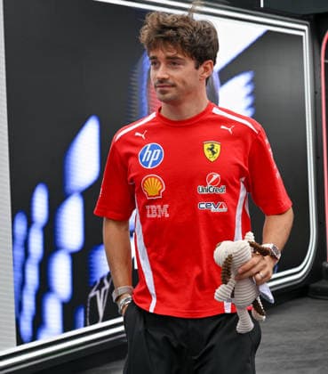 Formula 1, Silverstone, UK, 05 July, 2026. 05 July 2026. Charles Leclerc, Ferrari, arrives at the Formula 1 Pirelli British Grand Prix at Silverstone, Northamptonshire, UK., Credit:Lee Floyd Lee Floyd - B3214 Avalon UK, Northamptonshire, London, Silverstone  Copyright: xLeexFloydx xLeexFloydx-xB3214x xAvalonx 1114584972