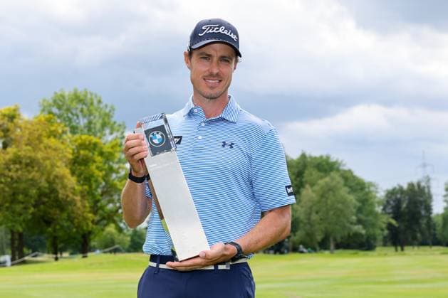 Winner der 37. BMW International Open, Michael Hollick (RSA), 37. BMW International Open 2026, Golf, DP World Tour, Herren, Finale, 05.07.2026 Eichenried Bayern Deutschland *** Winner of the 37th BMW International Open, Michael Hollick (RSA), 37th BMW International Open 2026, Golf, DP World Tour, Men s, Final, July 5, 2026, Eichenried, Bavaria, Germany Copyright: xkolbert-press ChristianxKolbertx