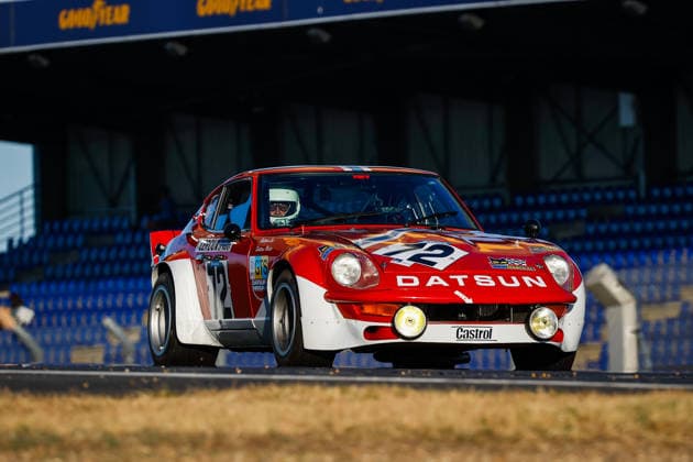 AUTO - LE MANS CLASSIC SERIES 2026 - GRAND PRIX DE L™AGE D™OR 2026 72 BIOTTEAU Olivier BIOTTEAU Luc (Fra Fra), Datsun 240Z Gr.IV 1975, Action during the 2026 Grand Prix de l™age d™Or, 3rd round of the Le Mans Classic Series 2026, from June 04 to 07 in Circuit de Dijon Prenois, in Prenois, France - DijonFrance  Copyright: xGREGORYxLENORMANDx