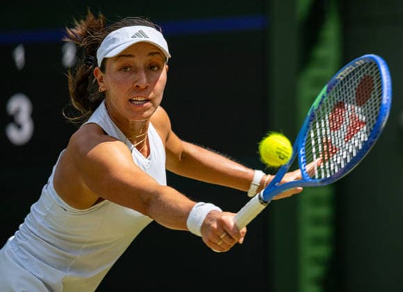 Tennis - Wimbledon Championship 2026 - Day 7 LONDON, ENGLAND - Sunday, July 5, 2026: Jessica Pegula (USA) during the Ladies Singles Fourth Round match on Day Seven of The Championships Wimbledon 2026 at the All England Lawn Tennis and Croquet Club. (Photo by Kirsten Holst Propaganda) LONDON All England Lawn Tennis and Croq GREATER LONDON ENGLAND  Copyright: xKirstenxHolstx 2026-07-05-006-Wimbledon_Day_7