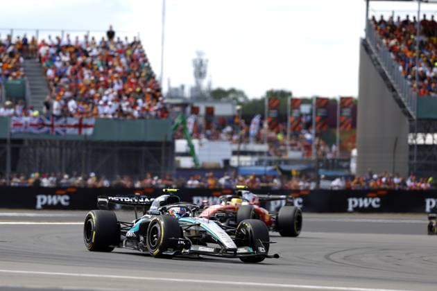 SILVERSTONE - Kimi Antonelli (Mercedes) during the British Grand Prix at the Silverstone circuit. SANDER KONING ANP xVIxANPxSportx xxANPxIVx 562866201 originalFilename: 562866201.jpg