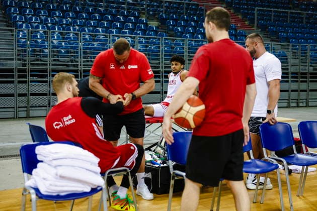 Krakow 05.07.2026 KOSZYKOWKA KOSZKADRA REPREZENTACJA POLSKI TRENING - - - BASKETBALL POLISH national team, Nationalteam PRACTICE PRACTISE NZ Jakub Urbaniak , FOT. WOJCIECH FIGURSKI 058SPORT.PL NEWSPIX.PL --- newspix.pl EL ELIMINACJE DO MS MISTRZOSTW SWIATA FIBA W KOSZYKOWCE MEZCZYZN KOSZYKOWKA KATAR 2027  FOT. WOJCIECH FIGURSKI 058SPORT.PL