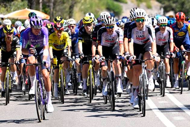 Tour de France 2026 Stage 2 BARCELONA, SPAIN - JULY 05 : Wellens Tim (BEL) of UAE Team Emirates XRG in action during stage 2 of the 113rd edition of Tour de France an UCI World Tour 2.UWT cycling road race stage for Men Elite of 182 km with start in Tarragona and finish in Barcelona on July 5, 2026 in Barcelona, Spain, 05 07 2026 ( Motordriver Kurt Vandenborre - Barcelona Spain  Copyright: xTomasxSiskx