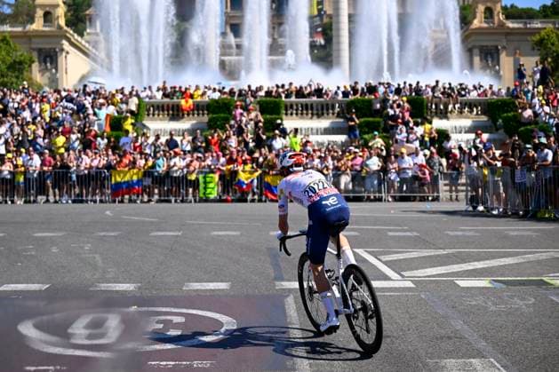 Tour de France 2026 Stage 2 BARCELONA, SPAIN - JULY 05 : Breuillard Nicolas (FRA) of TotalEnergies in action during stage 2 of the 113rd edition of Tour de France an UCI World Tour 2.UWT cycling road race stage for Men Elite of 182 km with start in Tarragona and finish in Barcelona on July 5, 2026 in Barcelona, Spain, 05 07 2026 ( Motordriver Kurt Vandenborre - Barcelona Spain  Copyright: xTomasxSiskx