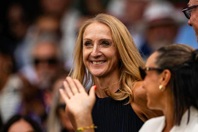 RECORD DATE NOT STATED 5th July 2026; All England Lawn Tennis and Croquet Club, London, England; Wimbledon Tennis Tournament, Day Seven; Former marathon World Record Holder Paula Radcliffe OBE GodfreyxPitt