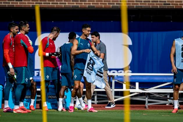 DALLAS - Cristiano Ronaldo of Portugal during the 2026 World Cup, Portugal training at Washburne Soccer and Track Stadium on July 5, 2026 in Dallas, United States. (Photo by Stefan Koops EYE4IMAGES DeFodi Images) - *** DALLAS: Cristiano Ronaldo of Portugal during the 2026 World Cup; Portugal training at Washburne Soccer and Track Stadium on July 5, 2026, in Dallas, United States. Photo by Stefan Koops, EYE4IMAGES, DeFodi Images
