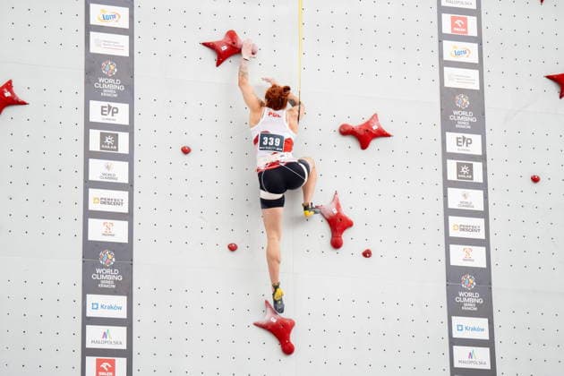 KRAKOW 05.07.2026 PUCHAR SWIATA WE WSPINACZCE SPORTOWEJ NA CZAS --- WORLD CLIMBING SERIES KRAKOW 2026 NZ PATRYCJA CHUDZIAK FOT. MARCIN GOLBA NEWSPIX.PL NEWSPIX.PL --- newspix.pl 
