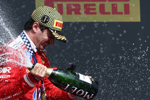 Formula 1, British Grand Prix at Silverstone, winner Charles Leclerc