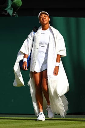 Naomi Osaka ahead of her fourth round match Wimbledon Tennis Championships, Day 7, The All England Lawn Tennis and Croquet Club, London, UK - 05 Jul 2026London The All England Lawn Tennis and United Kingdom  Copyright: xJamesxMarsh Shutterstockx 16976811co
