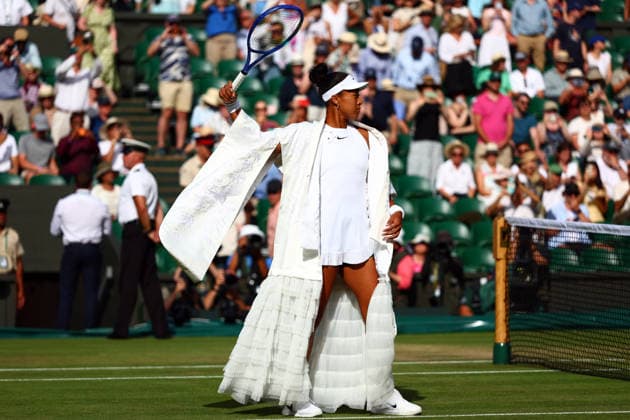 Sport Themen der Woche KW27 Sport Bilder des Tages Naomi Osaka ahead of her fourth round match Wimbledon Tennis Championships, Day 7, The All England Lawn Tennis and Croquet Club, London, UK - 05 Jul 2026London The All England Lawn Tennis and United Kingdom  Copyright: xJamesxMarsh Shutterstockx 16976811ct