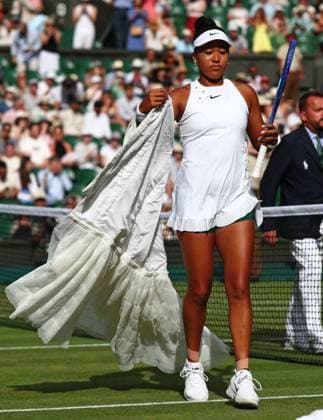 Naomi Osaka ahead of her fourth round match Wimbledon Tennis Championships, Day 7, The All England Lawn Tennis and Croquet Club, London, UK - 05 Jul 2026London The All England Lawn Tennis and United Kingdom  Copyright: xJamesxMarsh Shutterstockx 16976811db