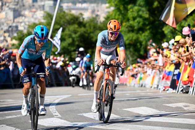 Tour de France 2026 Stage 2 BARCELONA, SPAIN - JULY 05 : Foss Tobias (NOR) of Netcompany INEOS in action during stage 2 of the 113rd edition of Tour de France an UCI World Tour 2.UWT cycling road race stage for Men Elite of 182 km with start in Tarragona and finish in Barcelona on July 5, 2026 in Barcelona, Spain, 05 07 2026 ( Motordriver Kurt Vandenborre - Barcelona Spain  Copyright: xTomasxSiskx