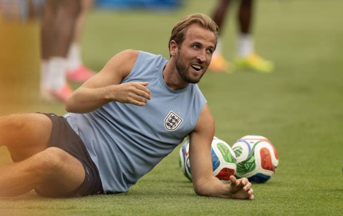 Sport Bilder des Tages FIFA World Cup, WM, Weltmeisterschaft, Fussball 2026 England Training FIFA World Cup 2026. England v Mexico in Mexico City. Englans training session in Mexico City. Harry Kane.  Copyright: xDarrenxFletcherx NINTCHDBPICT001093221703